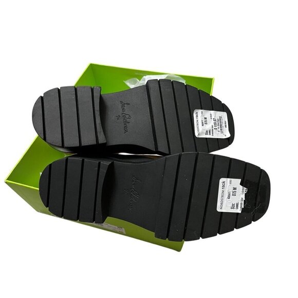 🆕  Sam Edelman Lulia Camel Suede Chunky Ankle boots size 7.5 - Picture 9 of 9